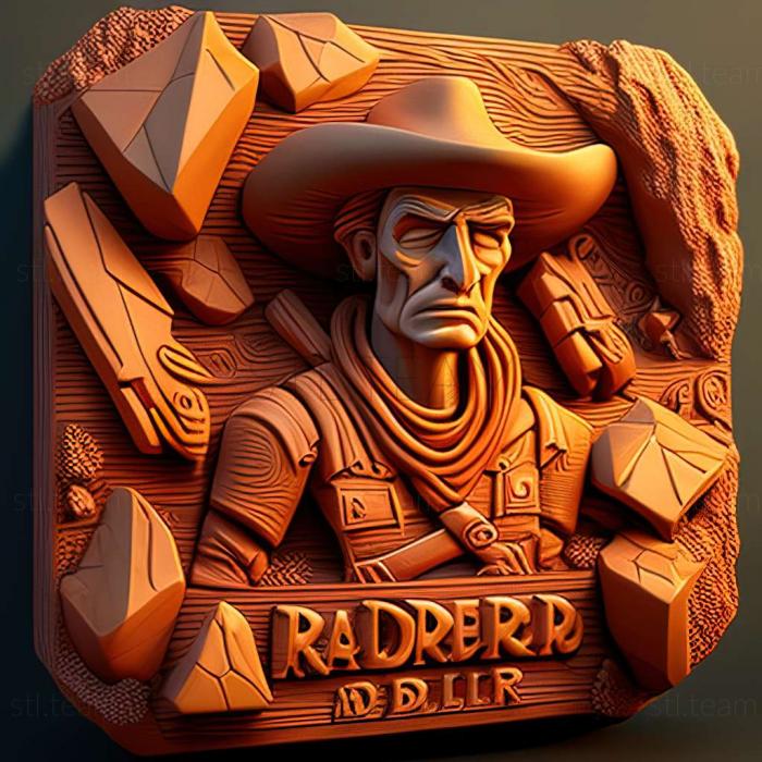 3D model Rad Rodgers game (STL)